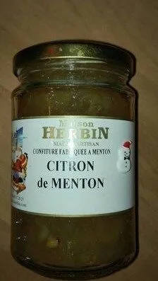 Confiture citron de menton