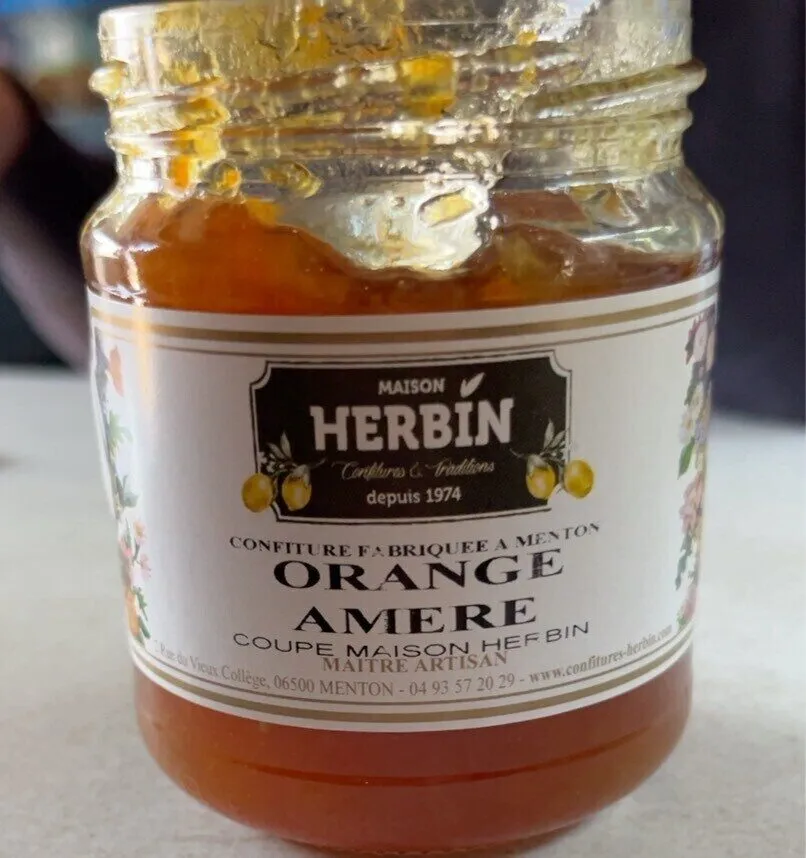 Confiture orange amère