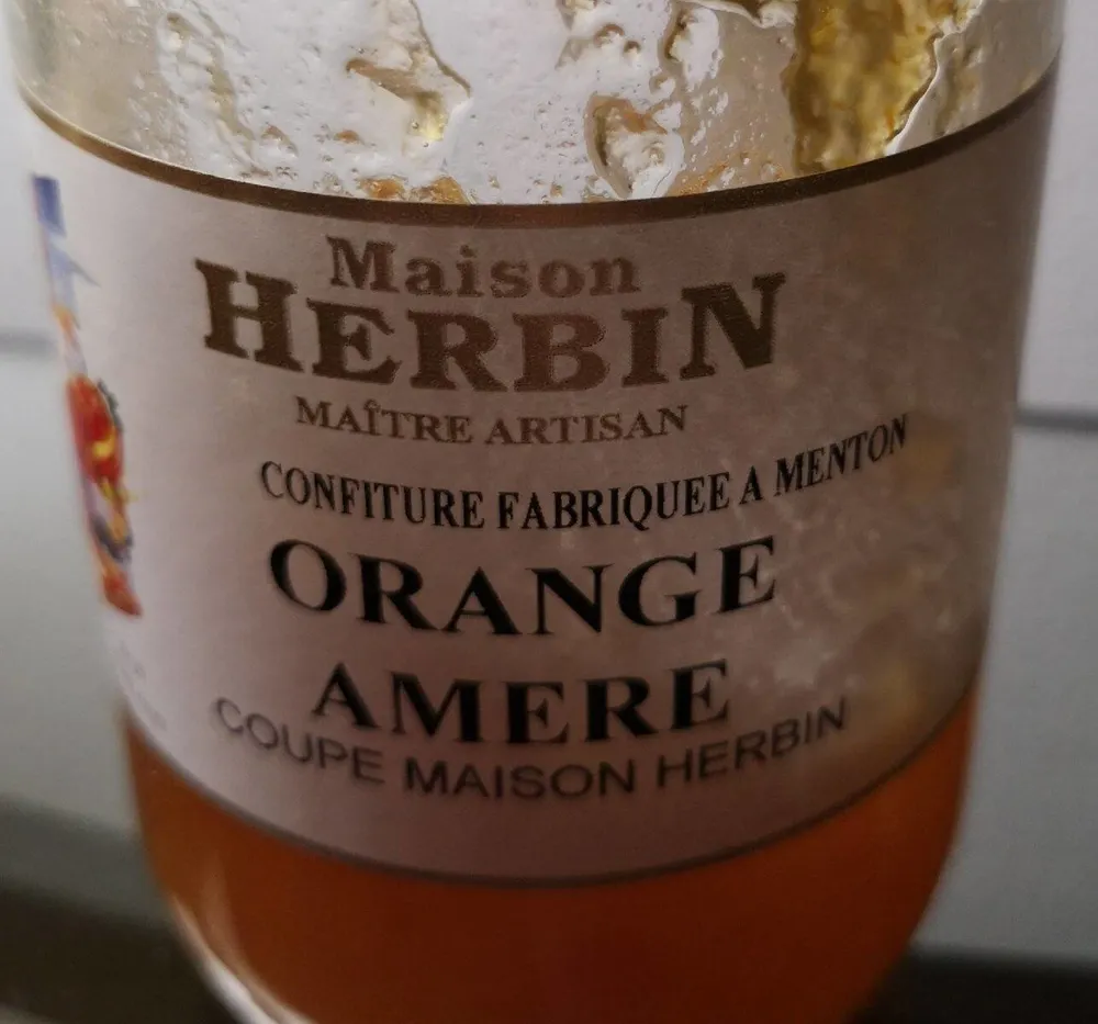 Confiture orange amère