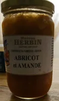 Confiture abricot amandes