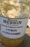 Confiture citrons et gingembre