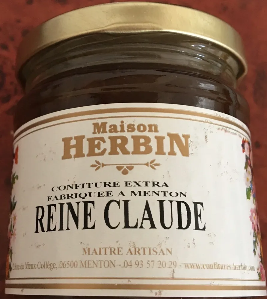Confiture de reine claude