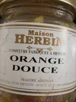 Orange douce confiture