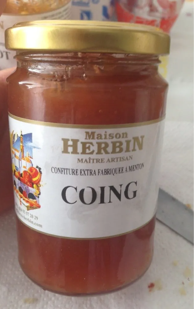 Confiture coing