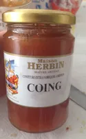 Confiture coing