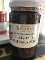 Confiture figue et eau de fleurs d'oranger