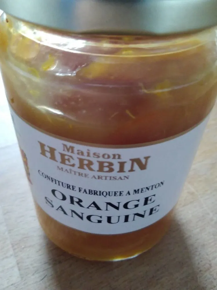 Confiture Orange sanguine