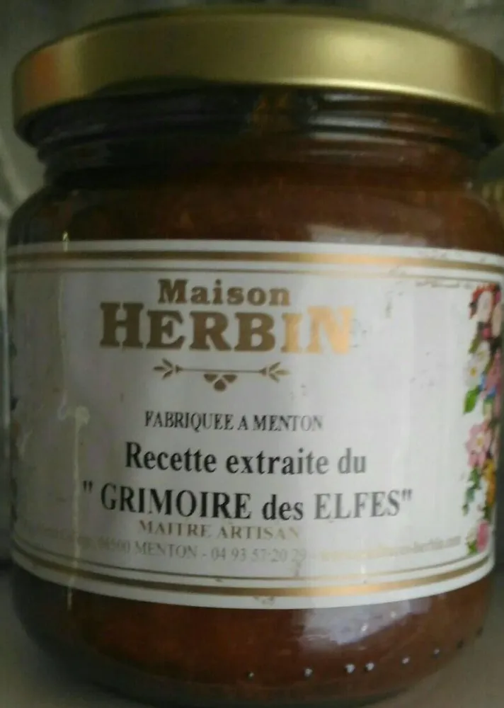Confiture Grimoire des Elfes