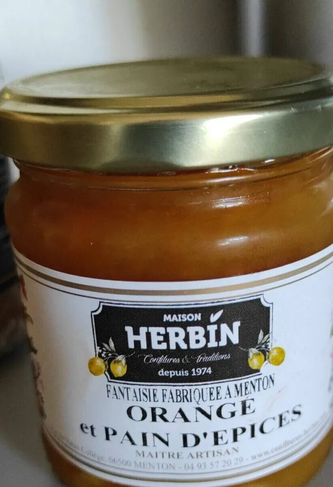 Confetour Orange et pain d'epices