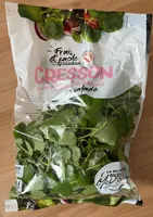 Jeunes pousses de cresson en salade