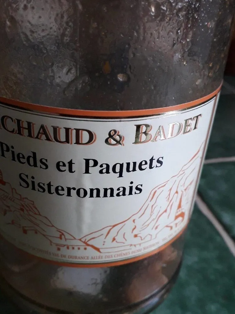 Pieds et paquets de sisteron