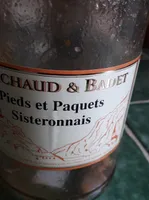 Pieds et paquets de sisteron