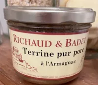 Terrine pur porc à l’armagnac