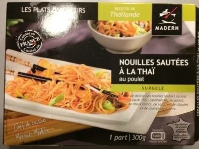Madern nouilles sautées à la thai au poulet