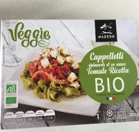 Cappelletti epinard et sa sauce tomate ricotta