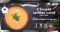 Soupe lentilles corail