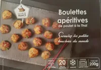 Boulettes apéritives de poulets à la Thaï