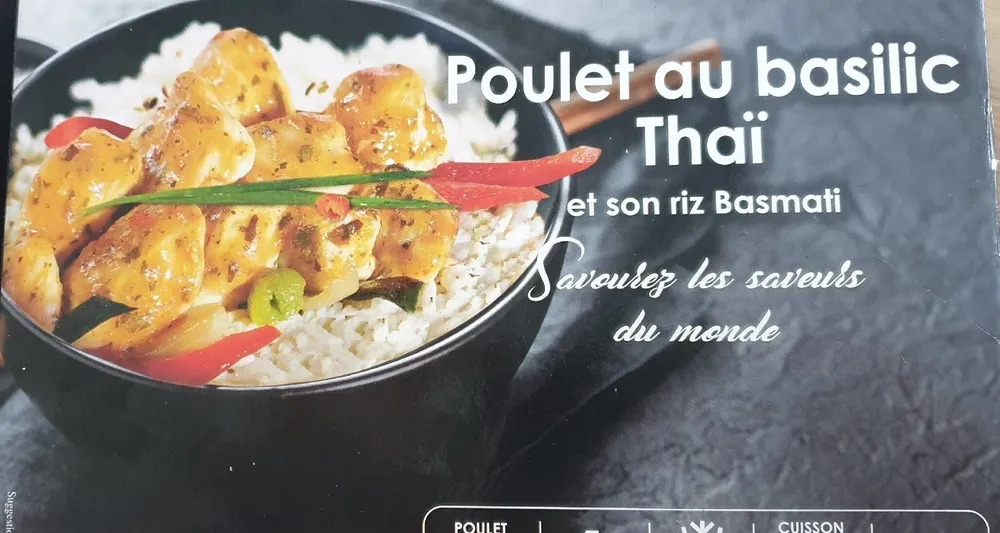 Poulet au basilic thai