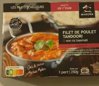 Filet de poulet tandoori et son riz basmati
