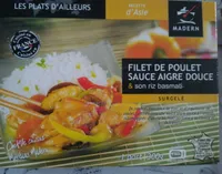 Filet de poulet sauce aigre douce