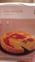 Flan pâtissier prédécoupé
