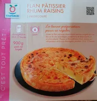Flan Pâtissier Rhum Raisins
