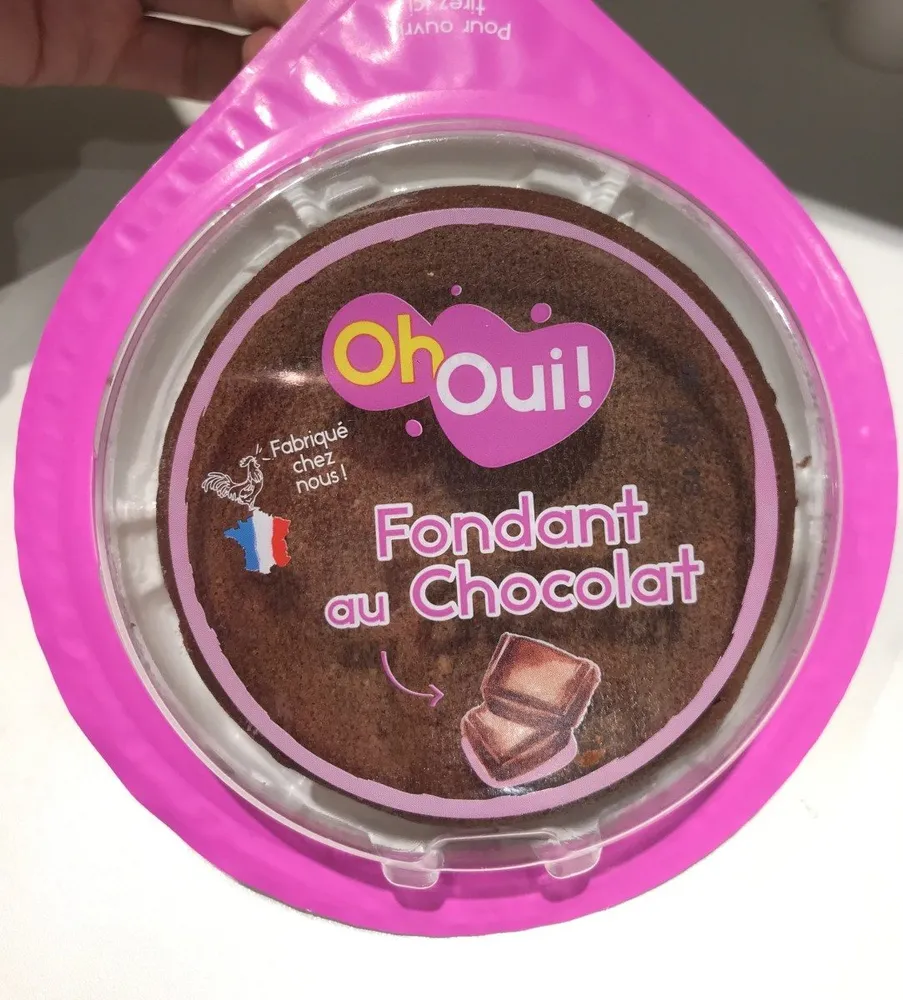 Fondant au Chocolat Oh Oui !