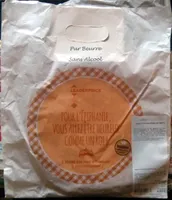 Galette des rois frangipane pur beurre cuite sur place 375g Leader Price