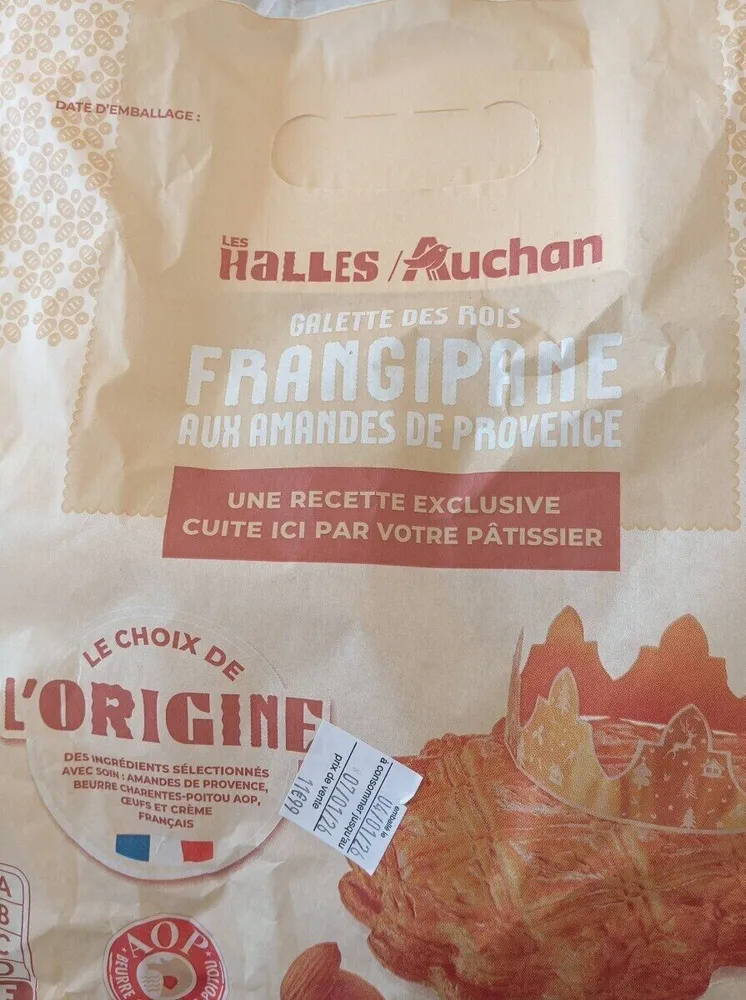 Galette des rois à la frangipane