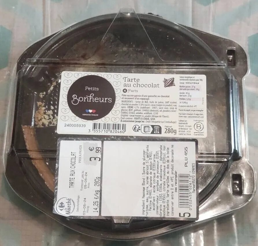 Tarte au chocolat