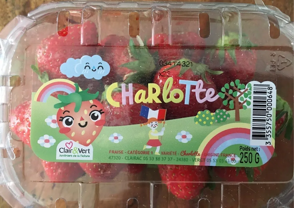 Fraises Charlotte
