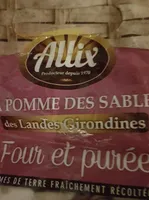 Pomme de terre " la pomme des sables "