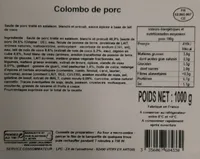 Colombo de porc