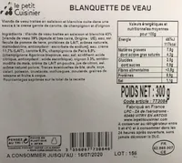 Blanquette de veau