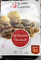 Carbonade flamande et ses pommes de terre