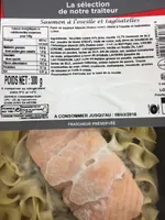 Saumon a l oseille et tagliatelles