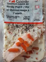 Saumon sauce au Noilly Prat