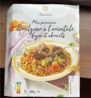 Boulgour à l’orientale, figue et abricots
