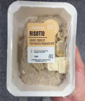 Risotto poulet cèpes parmigiano reggiano