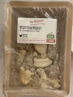 Risotto au poulet et aux champignons