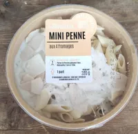 Mini penne aux 4 fromages