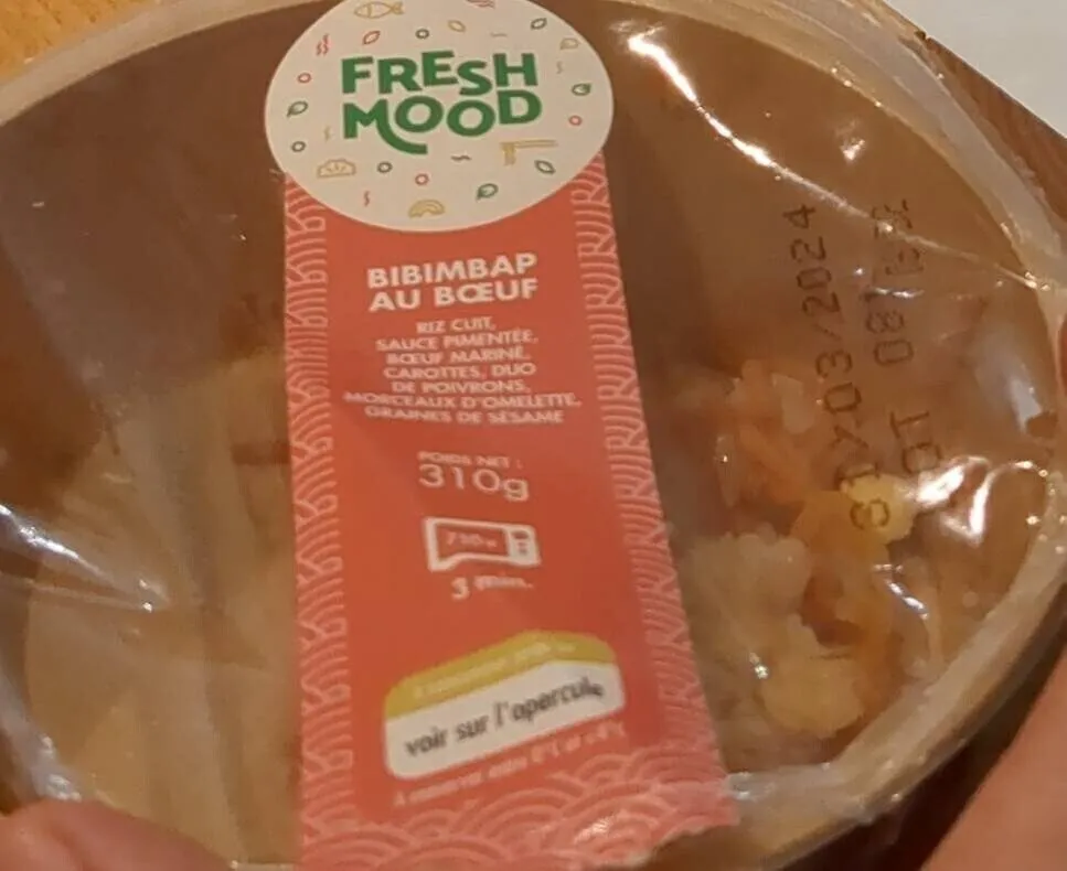 Bibimbap au boeuf