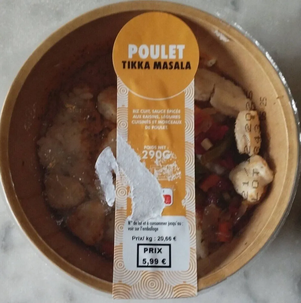 Poulet Tikka Masala