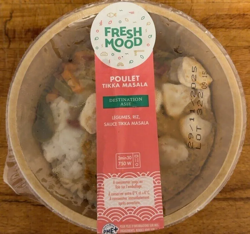 Poulet tikka masala