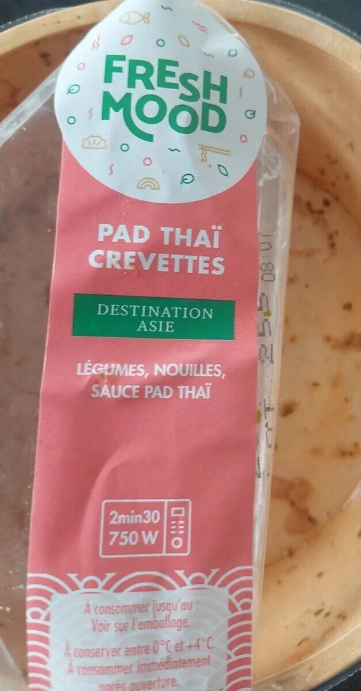 Pad thai crevettes