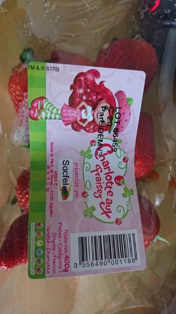 Fraise variété Charlotte