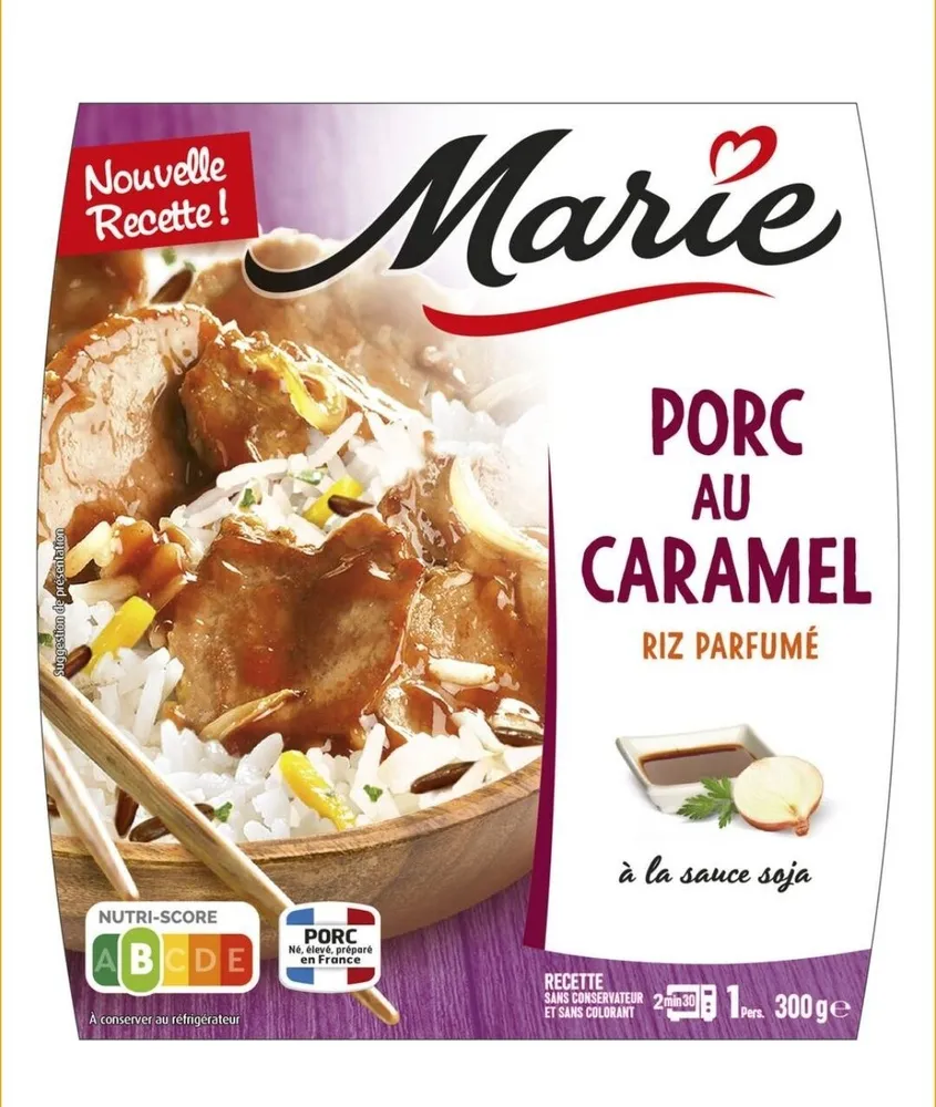 porc au caramel
