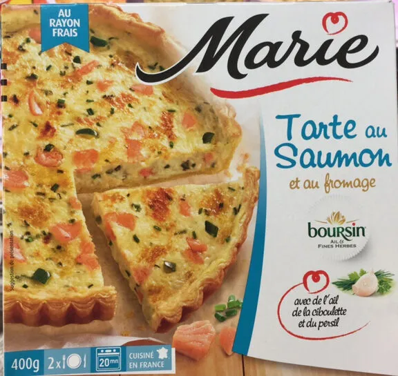 Tarte au Saumon et au Fromage