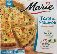 Tarte au Saumon et au Fromage