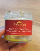 Bloc de foie gras de canard du sud ouest